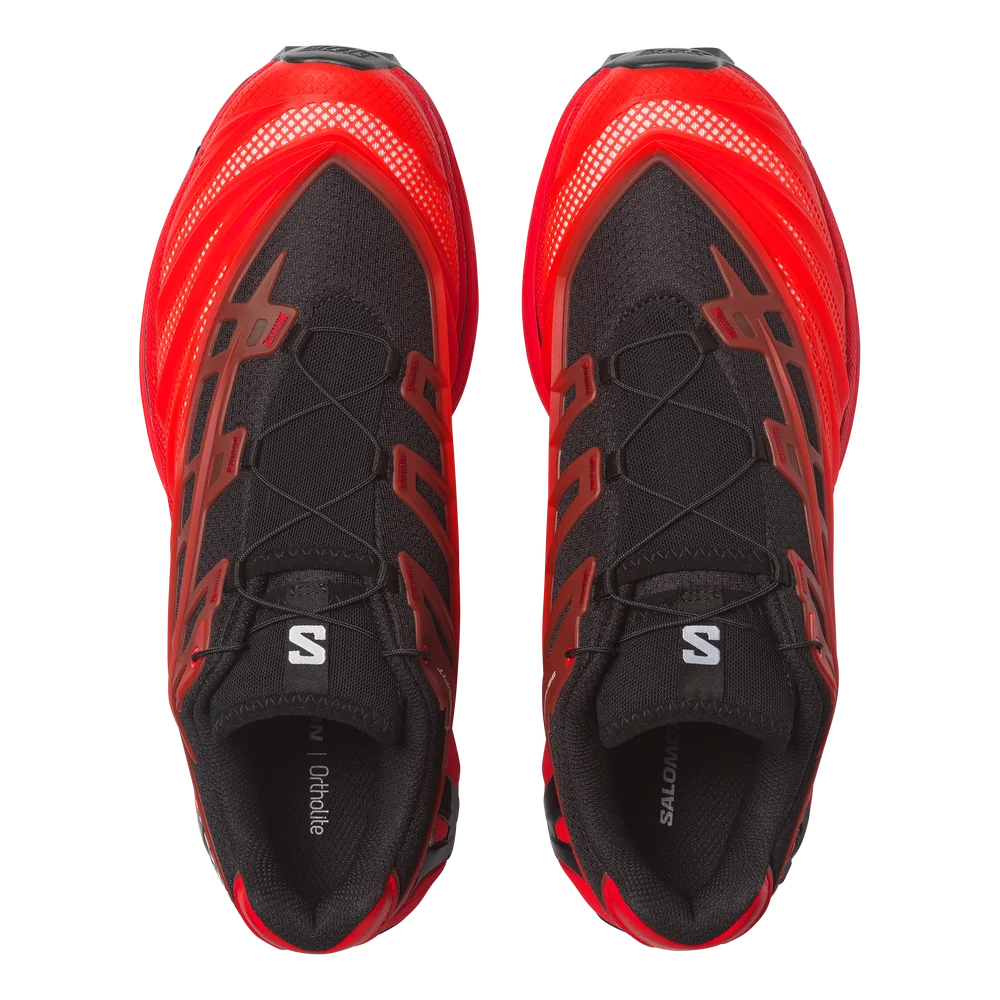 #Color_Black / Fiery Red / White